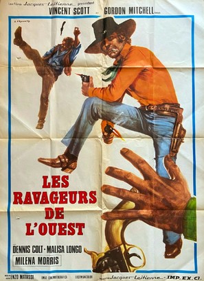 C&#039;era una volta questo pazzo, pazzo, pazzo West - French Movie Poster (thumbnail)