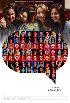 Confiss&otilde;es de Adolescente - Brazilian DVD movie cover (thumbnail)