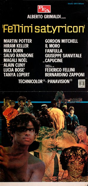 Fellini - Satyricon - Italian Movie Poster (thumbnail)