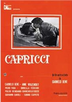 Capricci - Italian DVD movie cover (thumbnail)