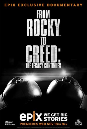 From Rocky to Creed: The Legacy Continues - Movie Poster (thumbnail)