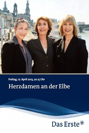 Herzdamen an der Elbe - German Movie Cover (thumbnail)