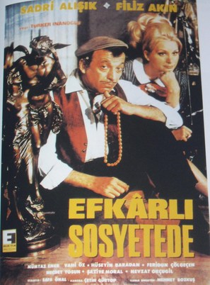 Efkarli sosyetede - Turkish Movie Poster (thumbnail)