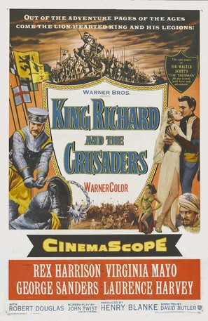 King Richard and the Crusaders - Movie Poster (thumbnail)