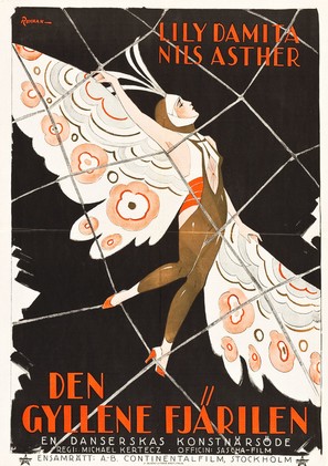 Der goldene Schmetterling - Swedish Movie Poster (thumbnail)