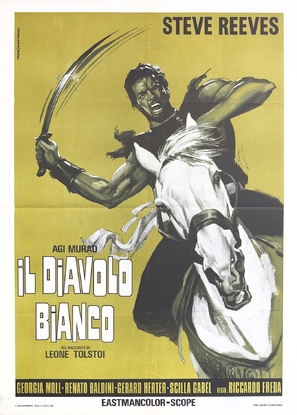 Agi Murad il diavolo bianco - Italian Movie Poster (thumbnail)