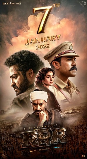 RRR - Indian Movie Poster (thumbnail)