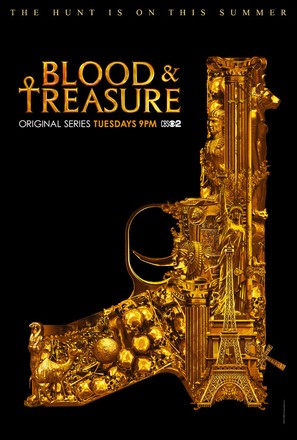 &quot;Blood &amp; Treasure&quot; - Movie Poster (thumbnail)