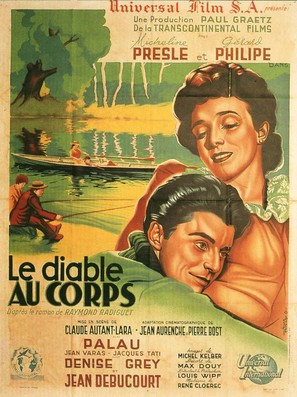 Le diable au corps - French Movie Poster (thumbnail)
