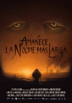 Amanece la Noche m&aacute;s Larga - Spanish Movie Poster (thumbnail)
