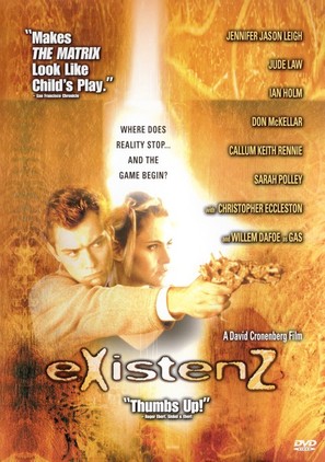 eXistenZ - DVD movie cover (thumbnail)