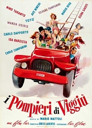 I pompieri di Viggi&ugrave; - Italian Theatrical movie poster (thumbnail)