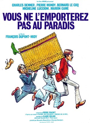 Vous ne l&#039;emporterez pas au paradis - French Movie Poster (thumbnail)