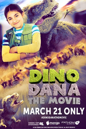 Dino Dana - The Movie - Canadian Movie Poster (thumbnail)