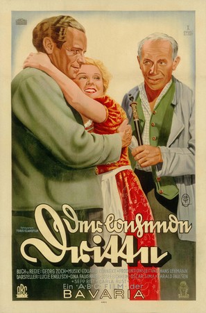 Der lachende Dritte - German Movie Poster (thumbnail)