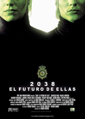 2038: El futuro de ellas - Spanish Movie Poster (thumbnail)