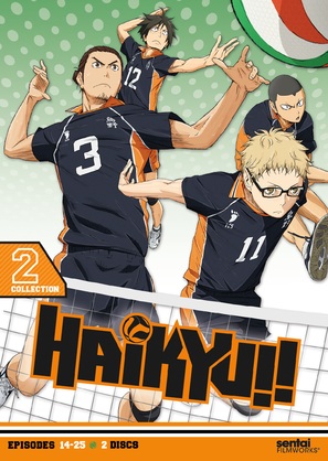 &quot;Haikyuu!!&quot; - DVD movie cover (thumbnail)