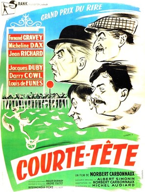 Courte t&ecirc;te - French Movie Poster (thumbnail)