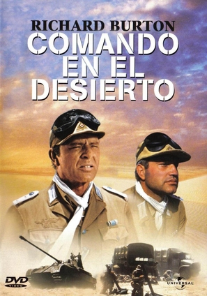 Raid on Rommel - Spanish Movie Cover (thumbnail)