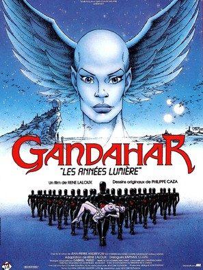 Gandahar - French Movie Poster (thumbnail)