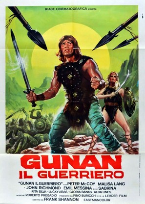 Gunan il guerriero - Italian Movie Poster (thumbnail)