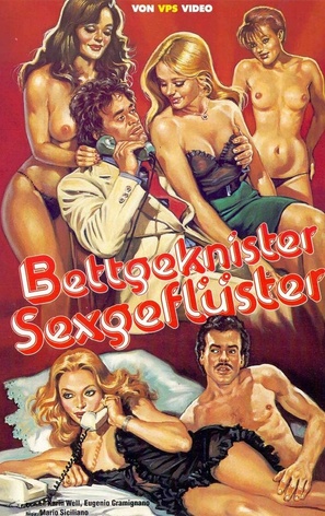 Porno lui erotica lei - German VHS movie cover (thumbnail)