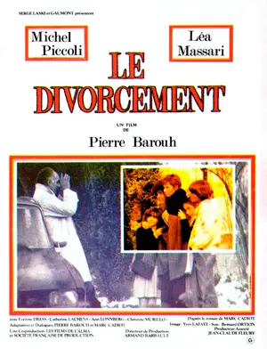 Le divorcement - French Movie Poster (thumbnail)