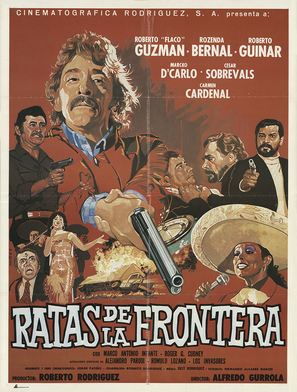 Ratas de la frontera - Mexican Movie Poster (thumbnail)