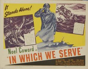 In Which We Serve - British Movie Poster (thumbnail)