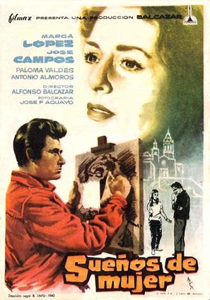 Sue&ntilde;os de mujer - Spanish Movie Poster (thumbnail)