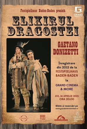 L&#039;elisir d&#039;amore - Romanian Movie Poster (thumbnail)