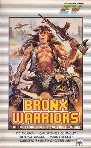 1990: I guerrieri del Bronx - VHS movie cover (thumbnail)