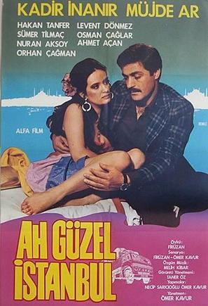 Ah g&uuml;zel Istanbul - Turkish Movie Poster (thumbnail)