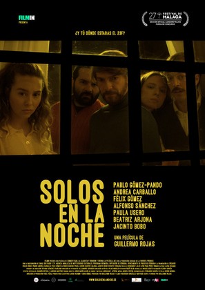 Solos en la noche - Spanish Movie Poster (thumbnail)