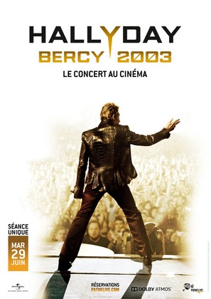 Hallyday - Bercy 2003 - French Movie Poster (thumbnail)