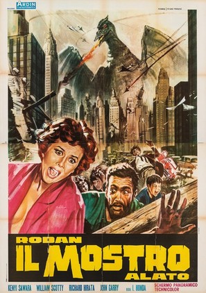Sora no daikaij&ucirc; Radon - Italian Movie Poster (thumbnail)