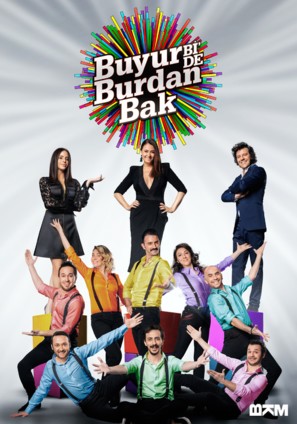 &quot;Buyur Burdan Bak&quot; - Turkish Movie Poster (thumbnail)