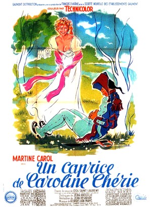 Un caprice de Caroline ch&eacute;rie - French Movie Poster (thumbnail)