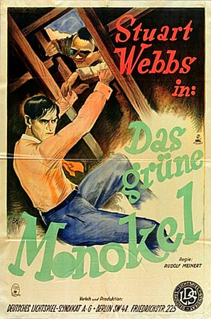 Gr&uuml;ne Monokel, Das - German Movie Poster (thumbnail)