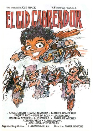 El Cid cabreador - Spanish Movie Poster (thumbnail)