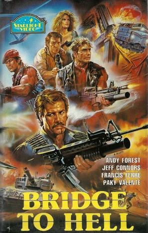 Ponte per l&#039;inferno, Un - German VHS movie cover (thumbnail)