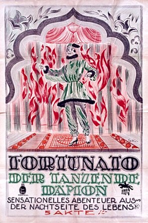 Fortunato. 1. Der tanzende D&auml;mon - German Movie Poster (thumbnail)