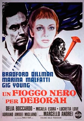 Un fiocco nero per Deborah - Italian Movie Poster (thumbnail)