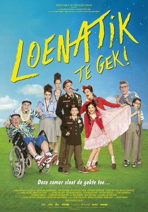 Loenatik, te gek! - Dutch Movie Poster (thumbnail)