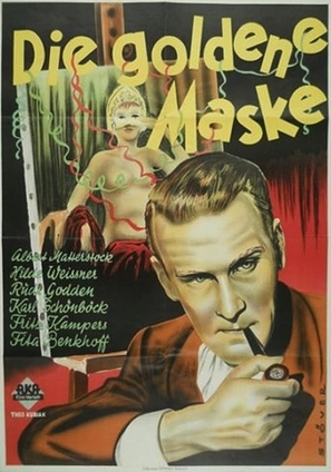 Die goldene Maske - German Movie Poster (thumbnail)