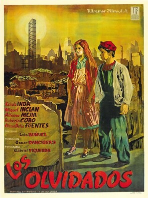 Los olvidados - Mexican Theatrical movie poster (thumbnail)