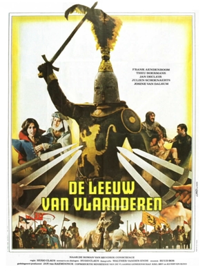 De leeuw van Vlaanderen - Dutch Movie Poster (thumbnail)