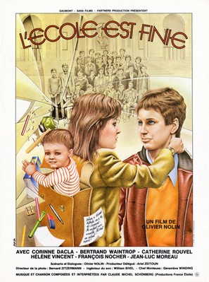 L&#039;&eacute;cole est finie - French Movie Poster (thumbnail)