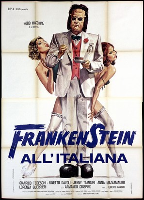 Frankenstein all&#039;italiana - Italian Movie Poster (thumbnail)