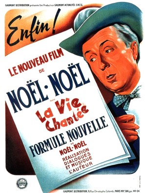 La vie chant&eacute;e - French Movie Poster (thumbnail)